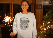 Load image into Gallery viewer, 'A Murphy's Christmas - Reindeer Strike' Unisex fleece sweatshirt