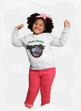 Load image into Gallery viewer, "A Murphy's Christmas - Flying Santa" Unisex fleece sweatshirt