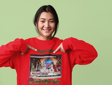 Load image into Gallery viewer, "A Murphy's Christmas - Riot at Santa's Workshop" Unisex Sweatshirt