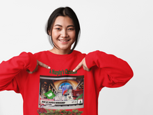 Load image into Gallery viewer, "A Murphy's Christmas - Riot at Santa's Workshop" Unisex Sweatshirt